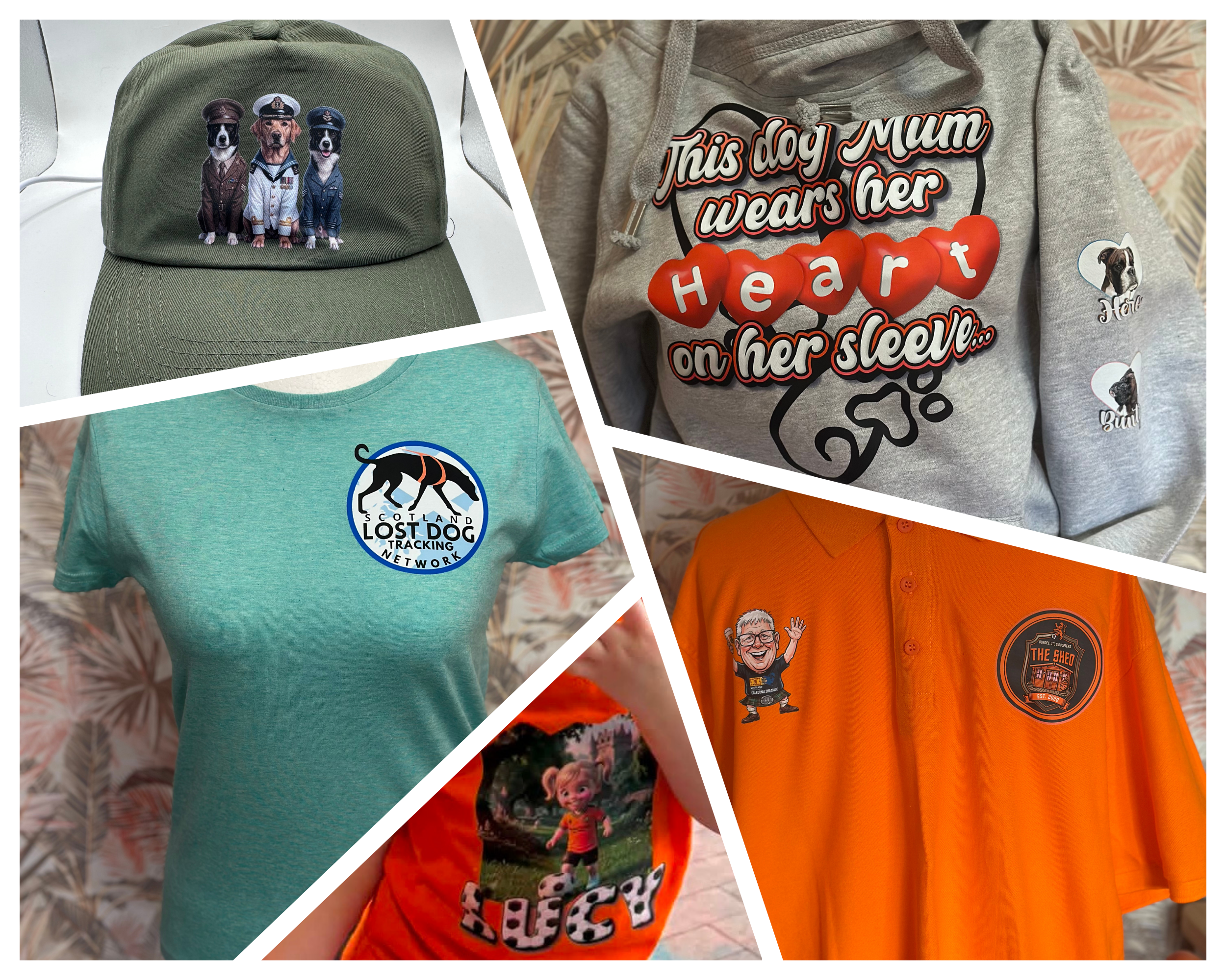 The Personalised Collection: Custom Clothing & Accessories