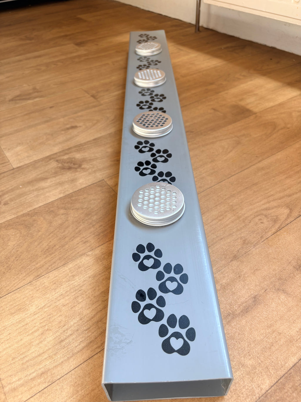 Dog Scentwork Training Channel | Personalised Nosework ORT Kit | Odor Recognition Test Box with Scent Tins | Custom Dog Training Equipment