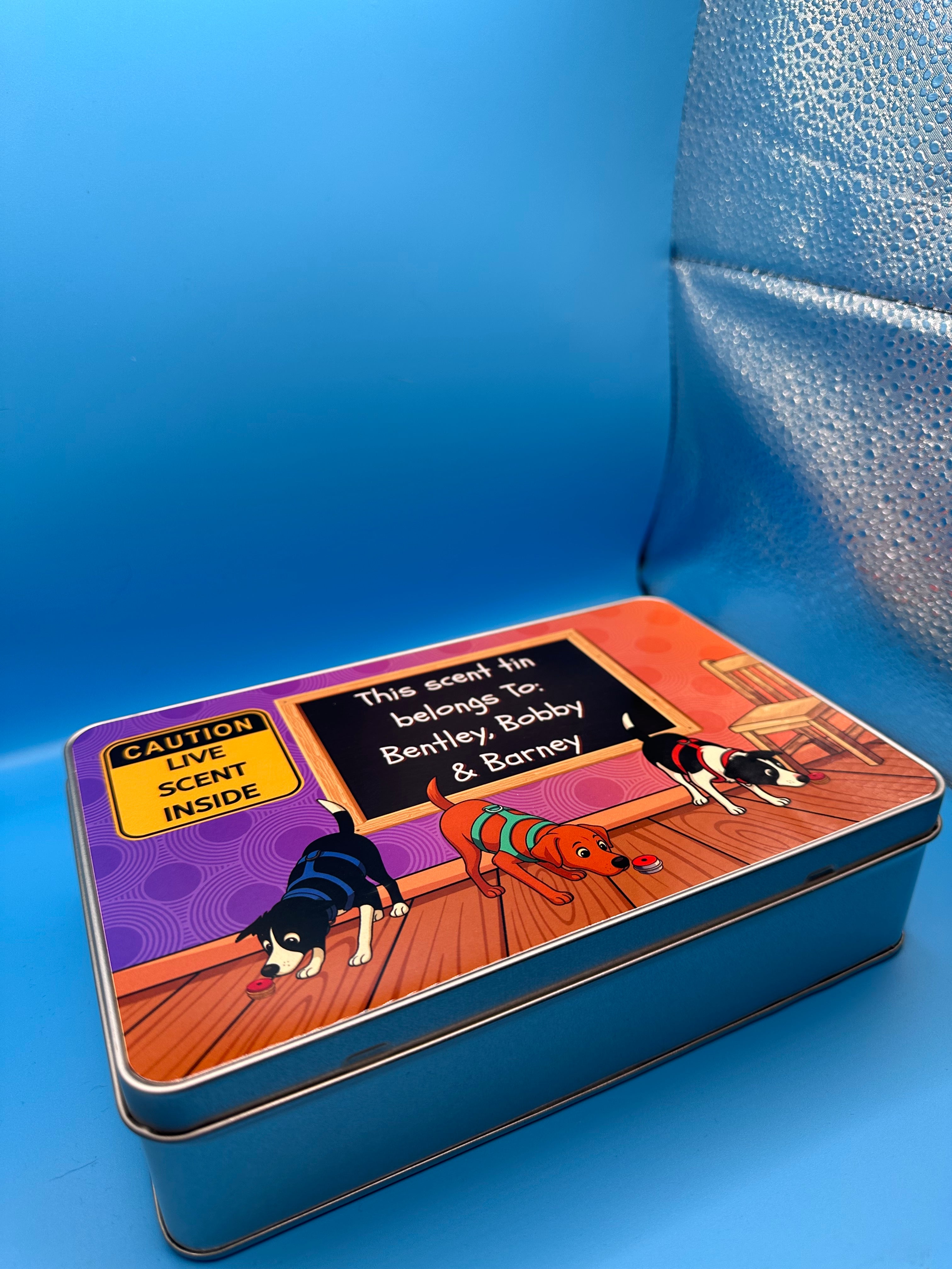 Customised Scentwork Tin