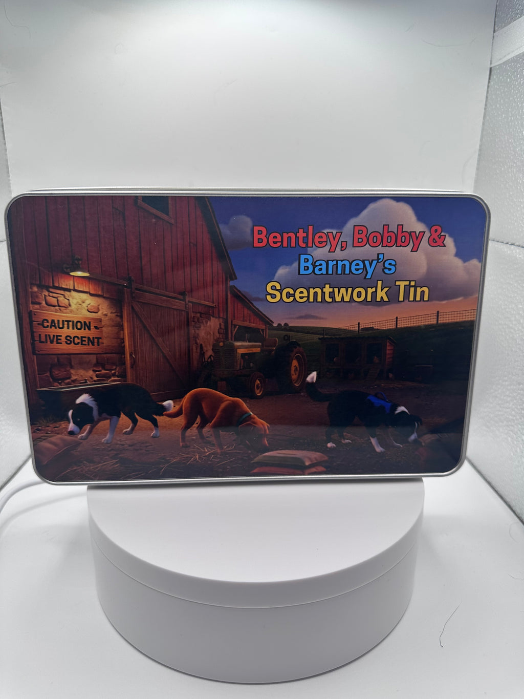 Customised Scentwork Tin