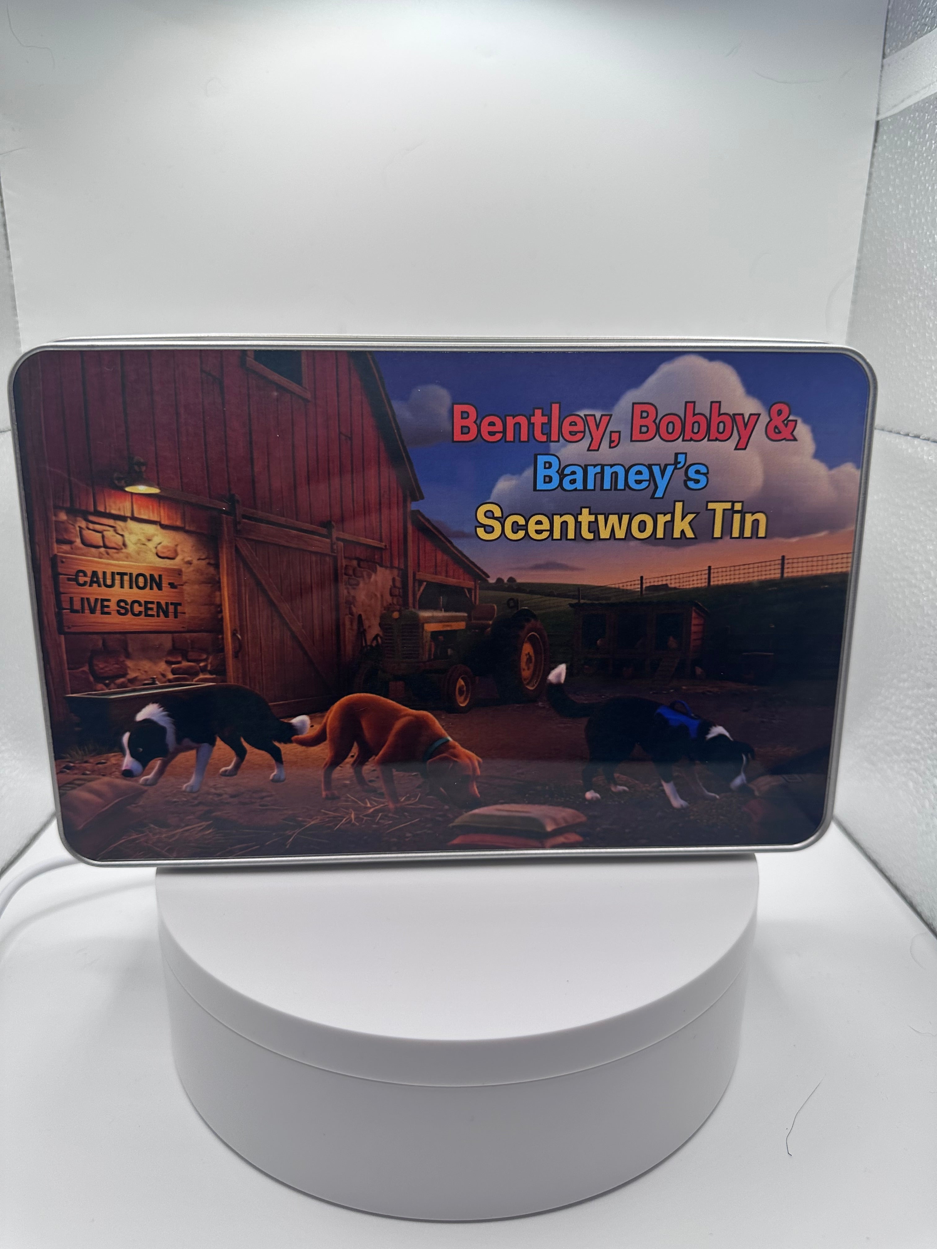 Customised Scentwork Tin