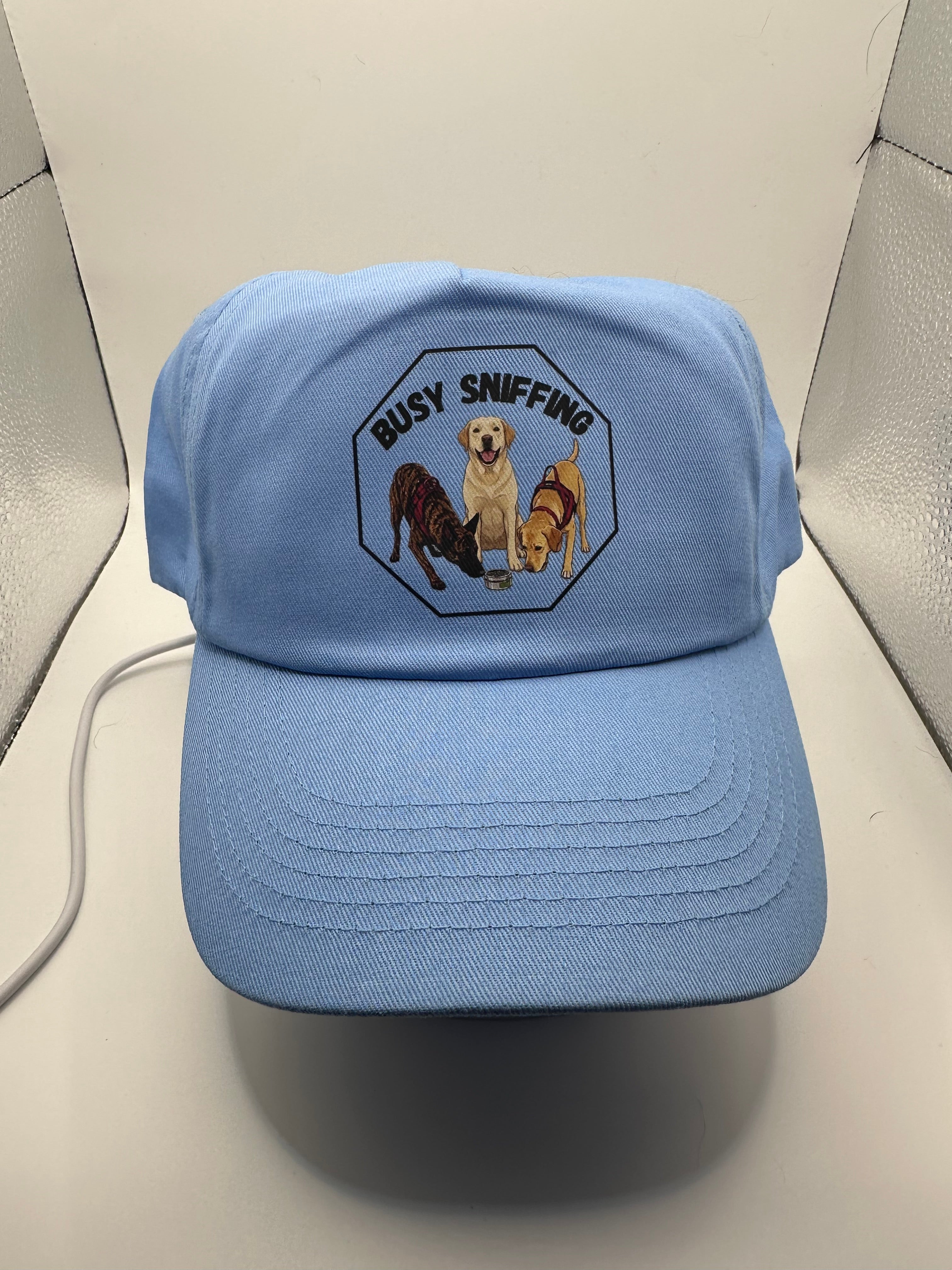 Custom Hand-Illustrated Dog Portrait Baseball Cap