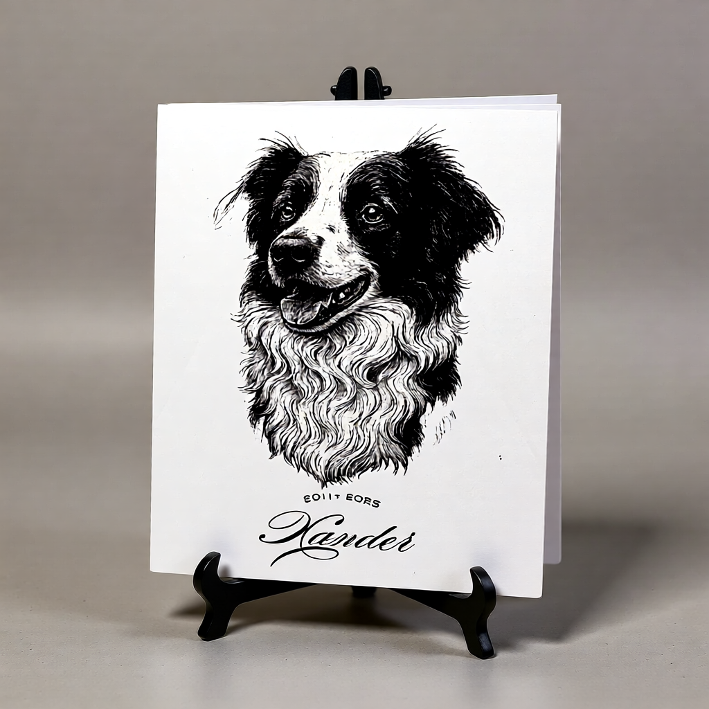 ❤️ Custom Pet Memorial Aluminium Print – Personalised Tribute ❤️