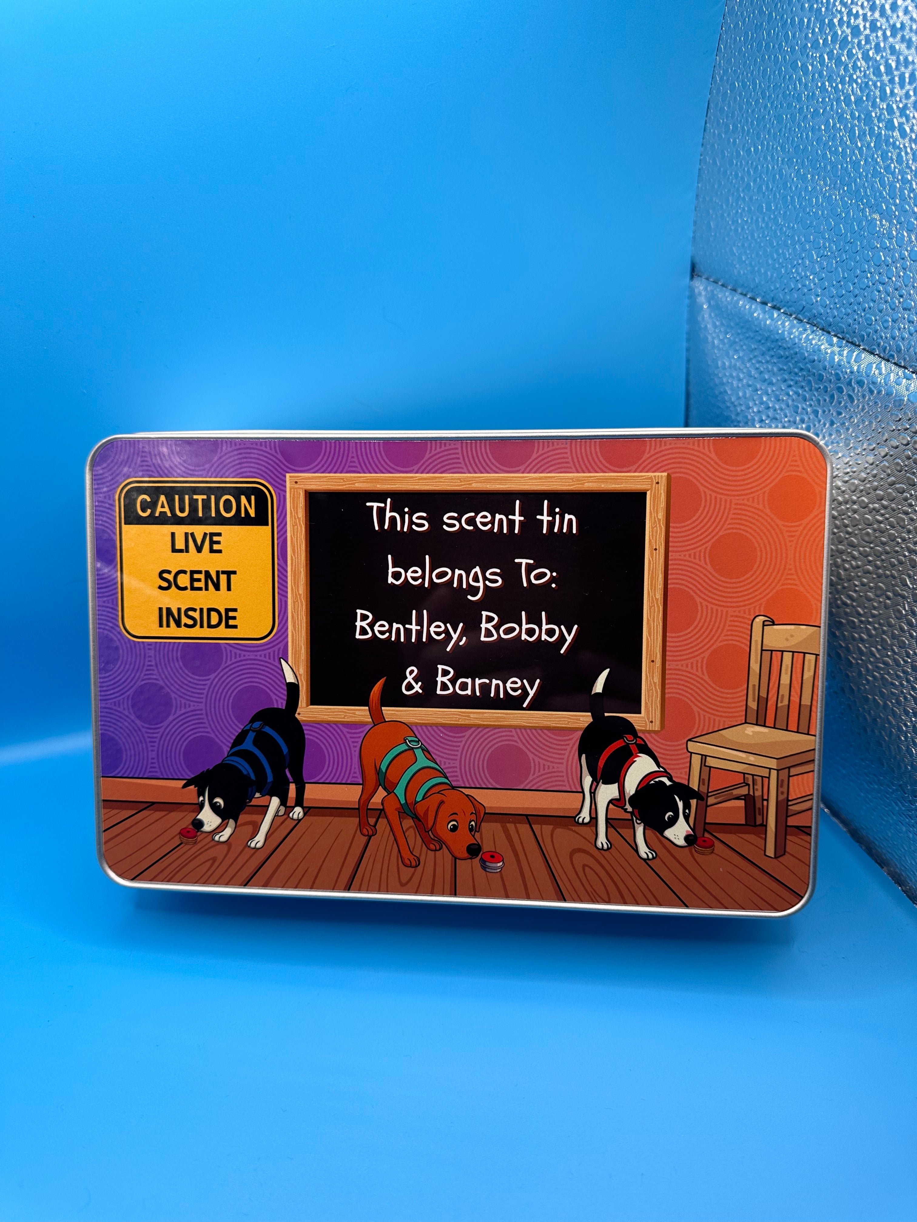 Customised Scentwork Tin