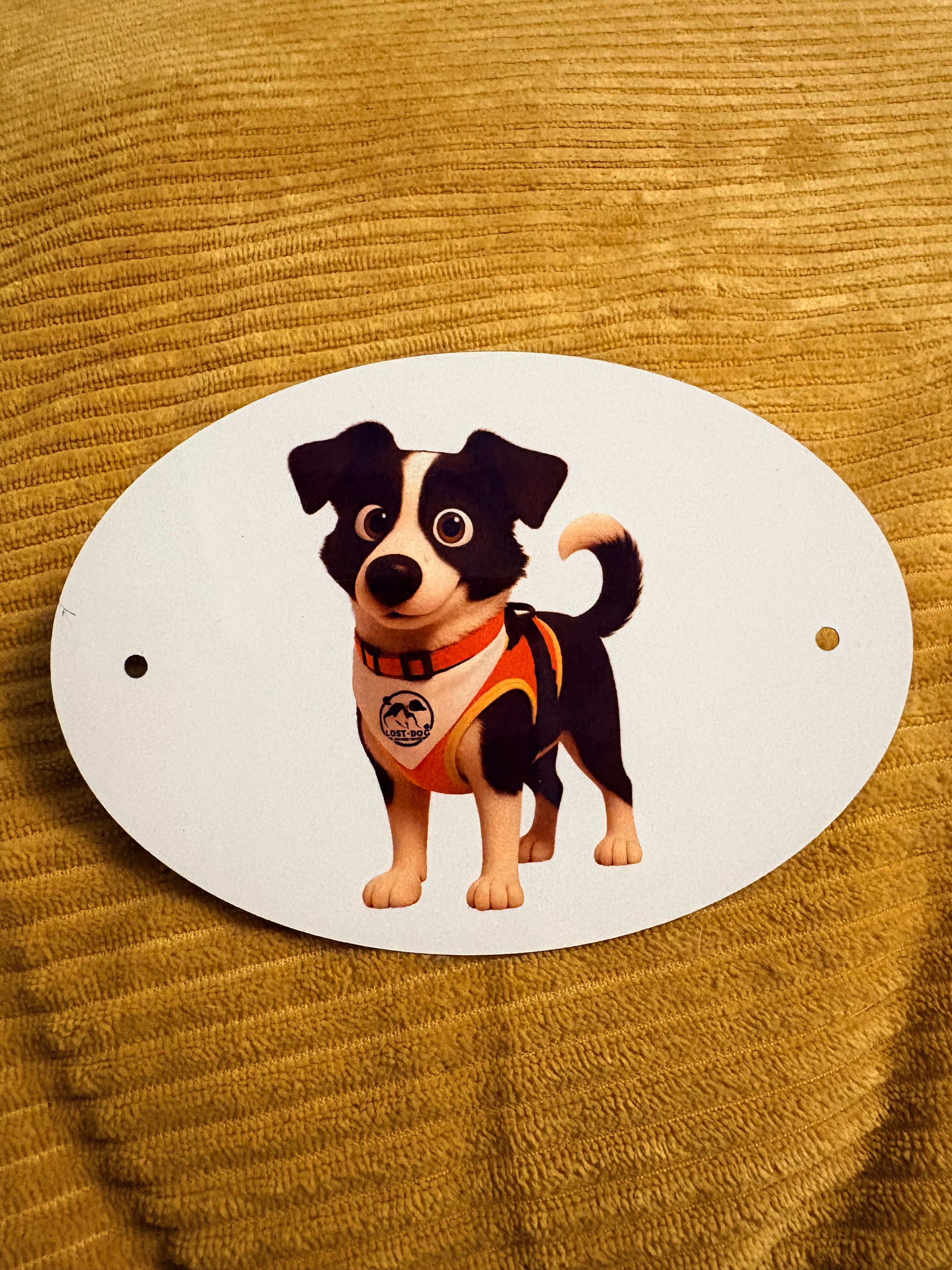 🎨 Personalised Aluminum Name Plaques – Perfect for Pets & Playrooms!