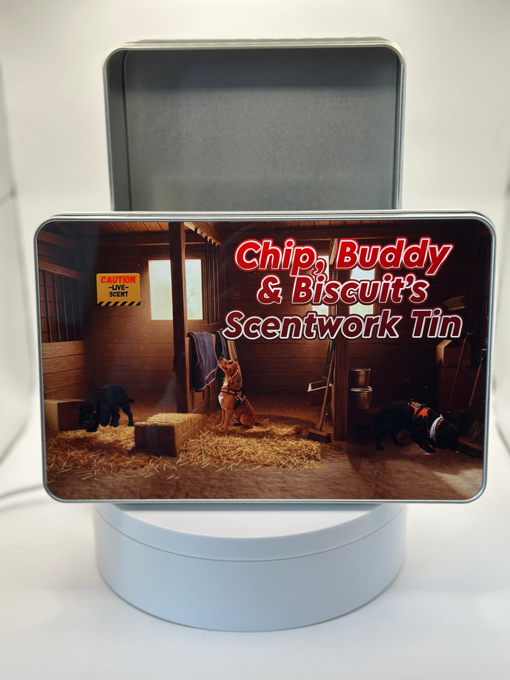 Customised Scentwork Tin