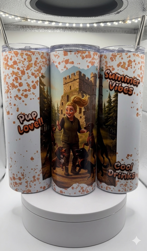 Custom Personalised Character Tumbler – Your Photos, Your Story