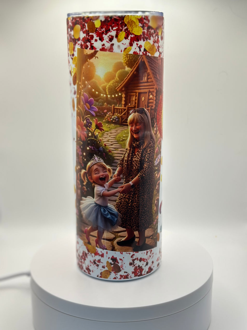 Custom Personalised Character Tumbler – Your Photos, Your Story