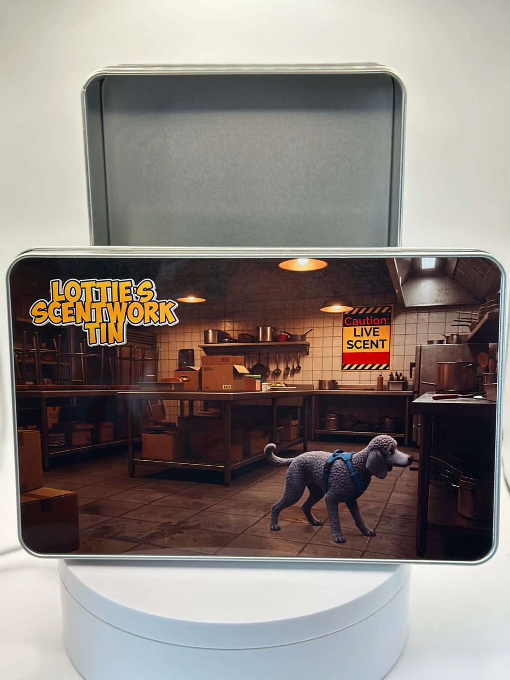 Customised Scentwork Tin