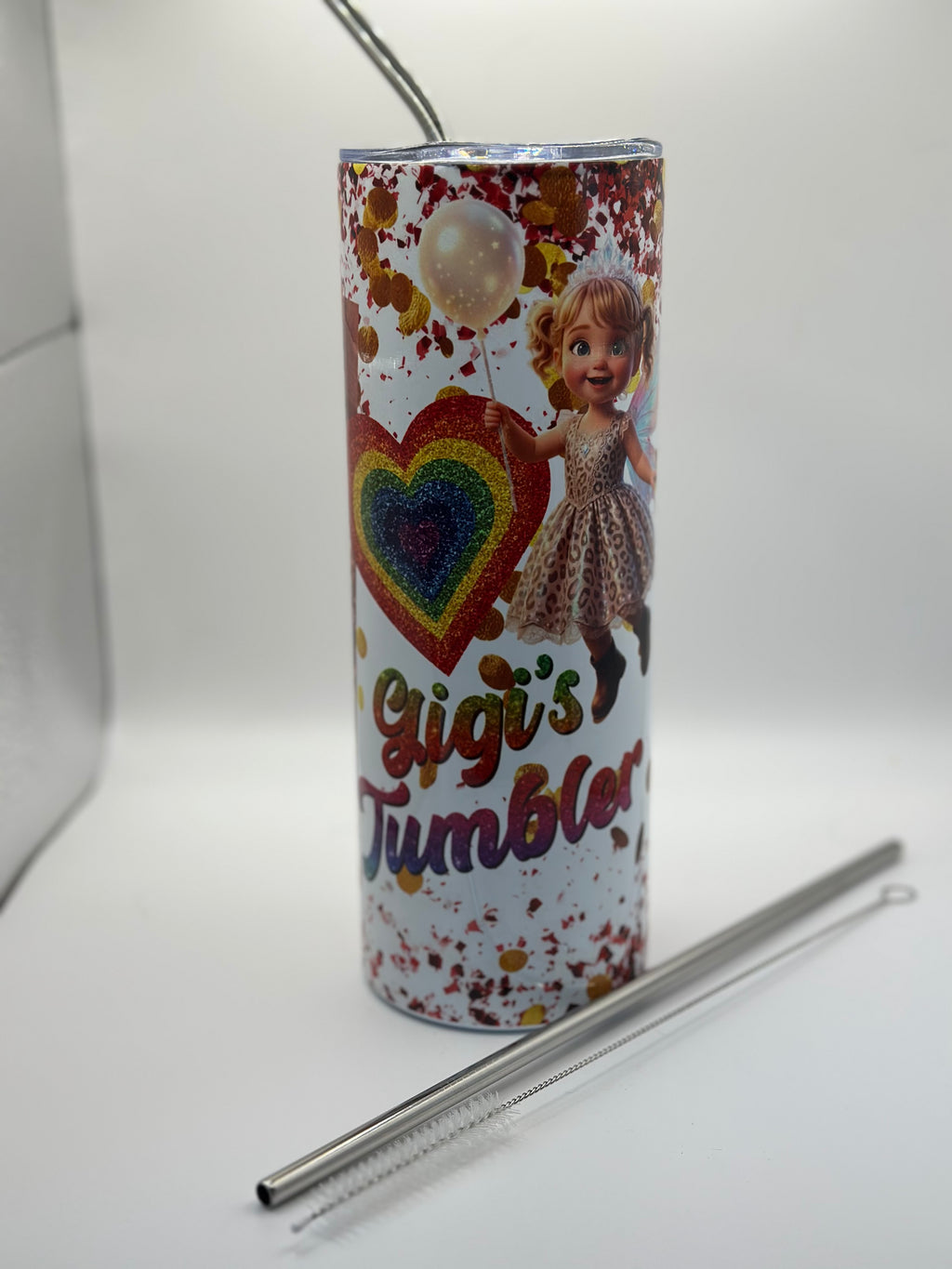 Custom Personalised Character Tumbler – Your Photos, Your Story