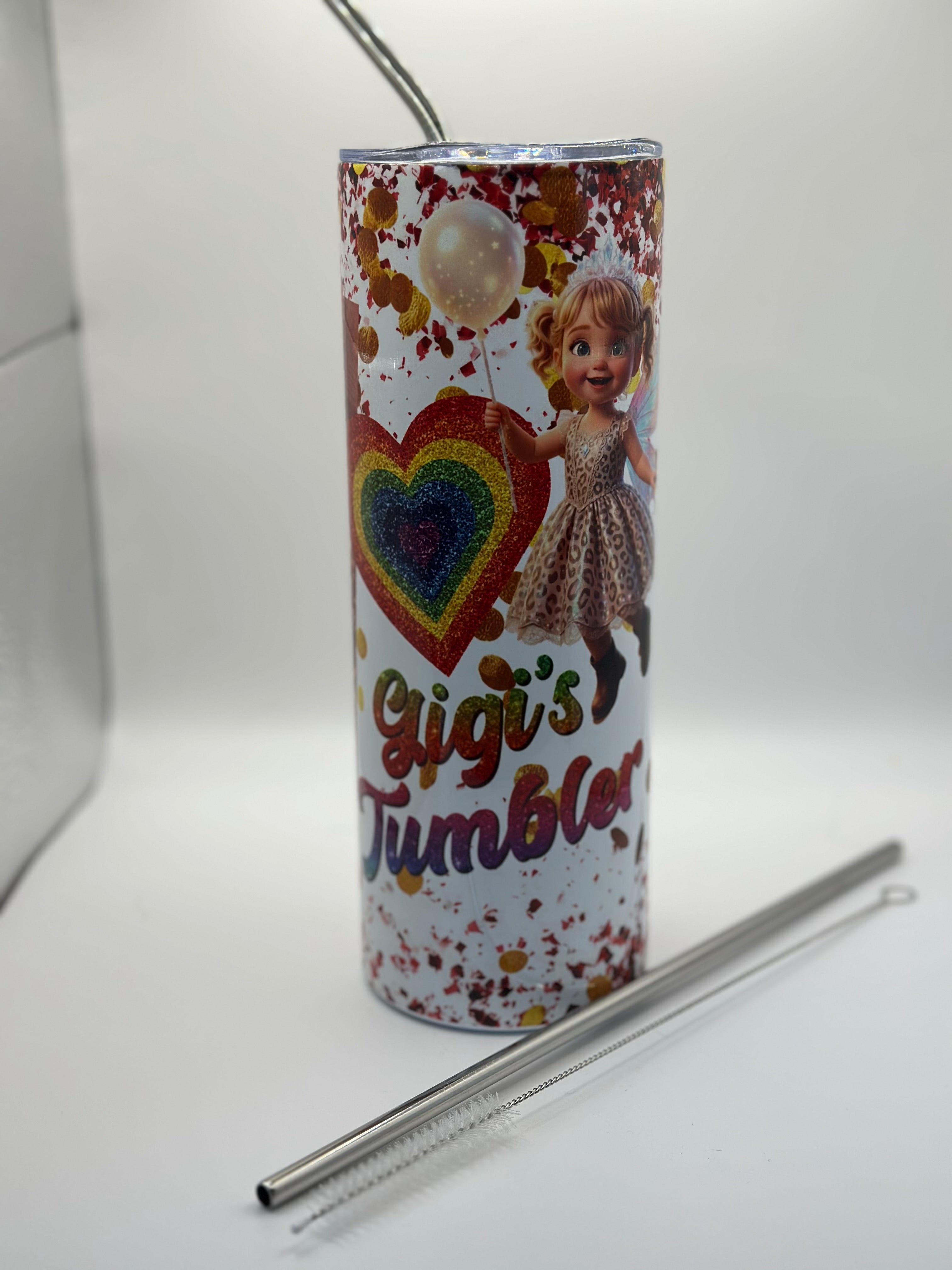 Custom Personalised Character Tumbler – Your Photos, Your Story