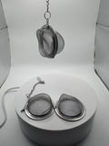 🐾 Stainless Steel Hanging Scent Cage – Professional High-Hide Trainer 🐾