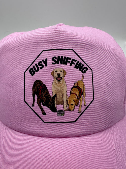 Custom Hand-Illustrated Dog Portrait Baseball Cap