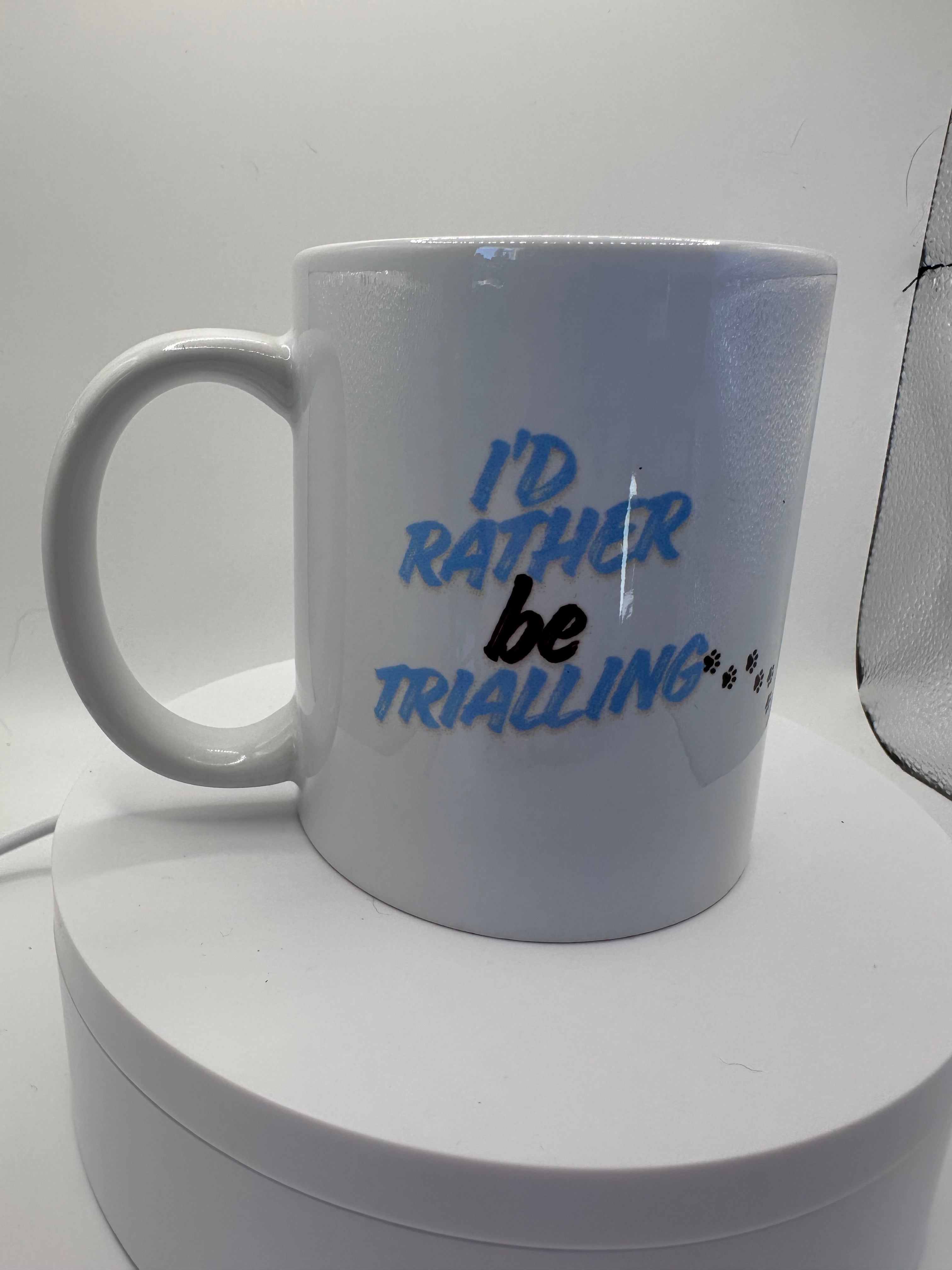 🐾 "I'd Rather Be..." Sport Ceramic Mug | Custom Art Styles & Colours 🐾