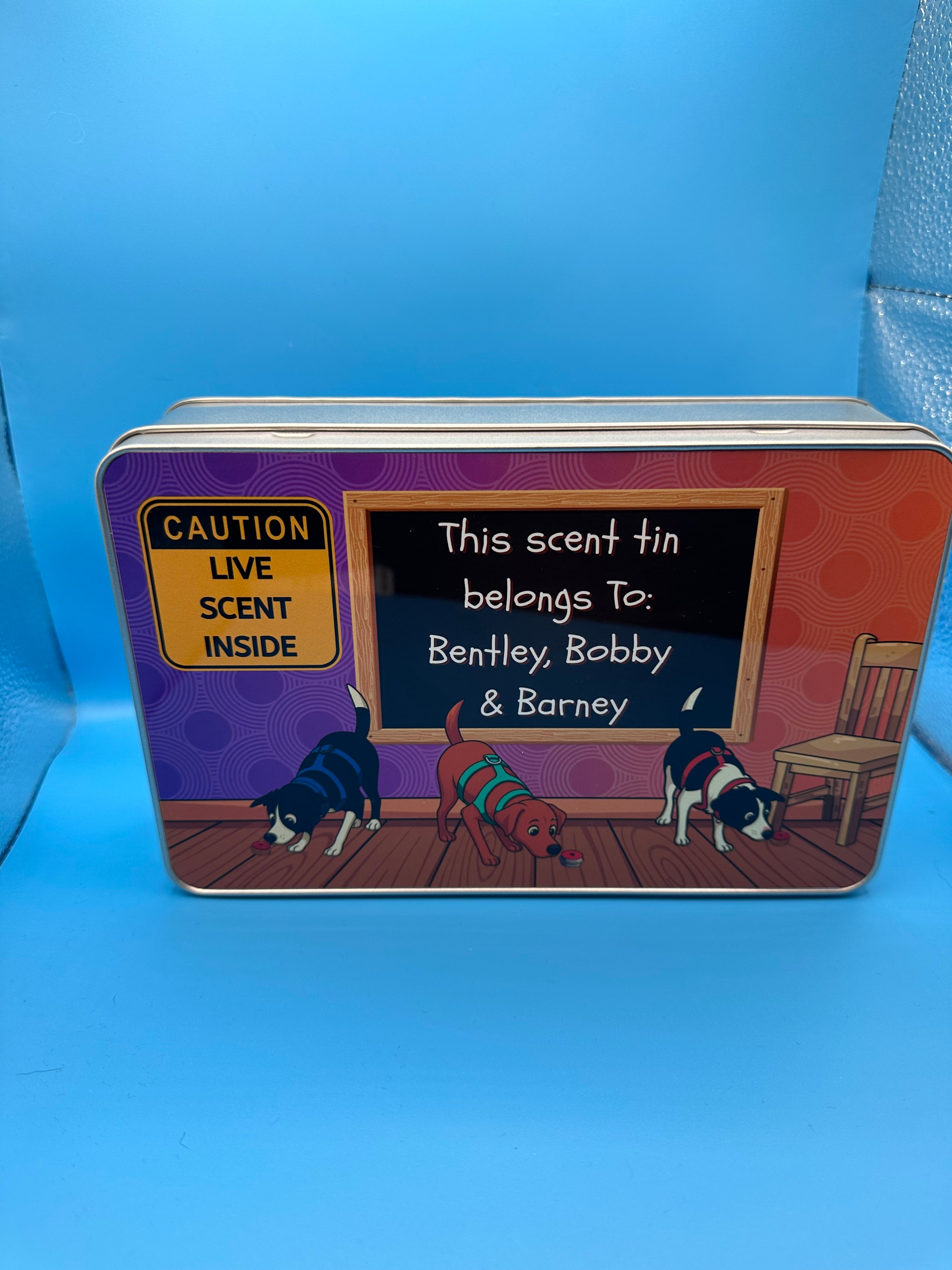 Customised Scentwork Tin
