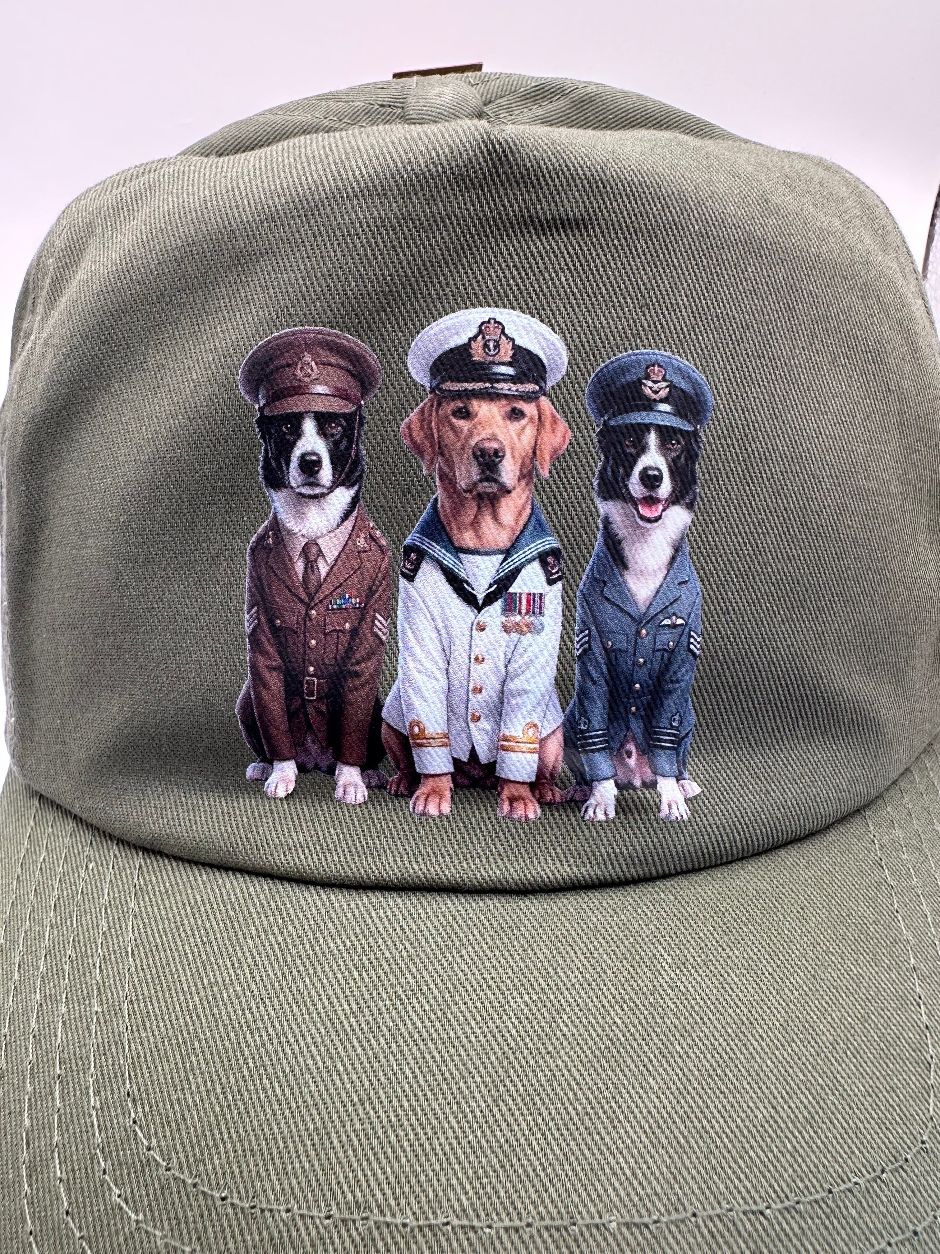 Custom Hand-Illustrated Dog Portrait Baseball Cap