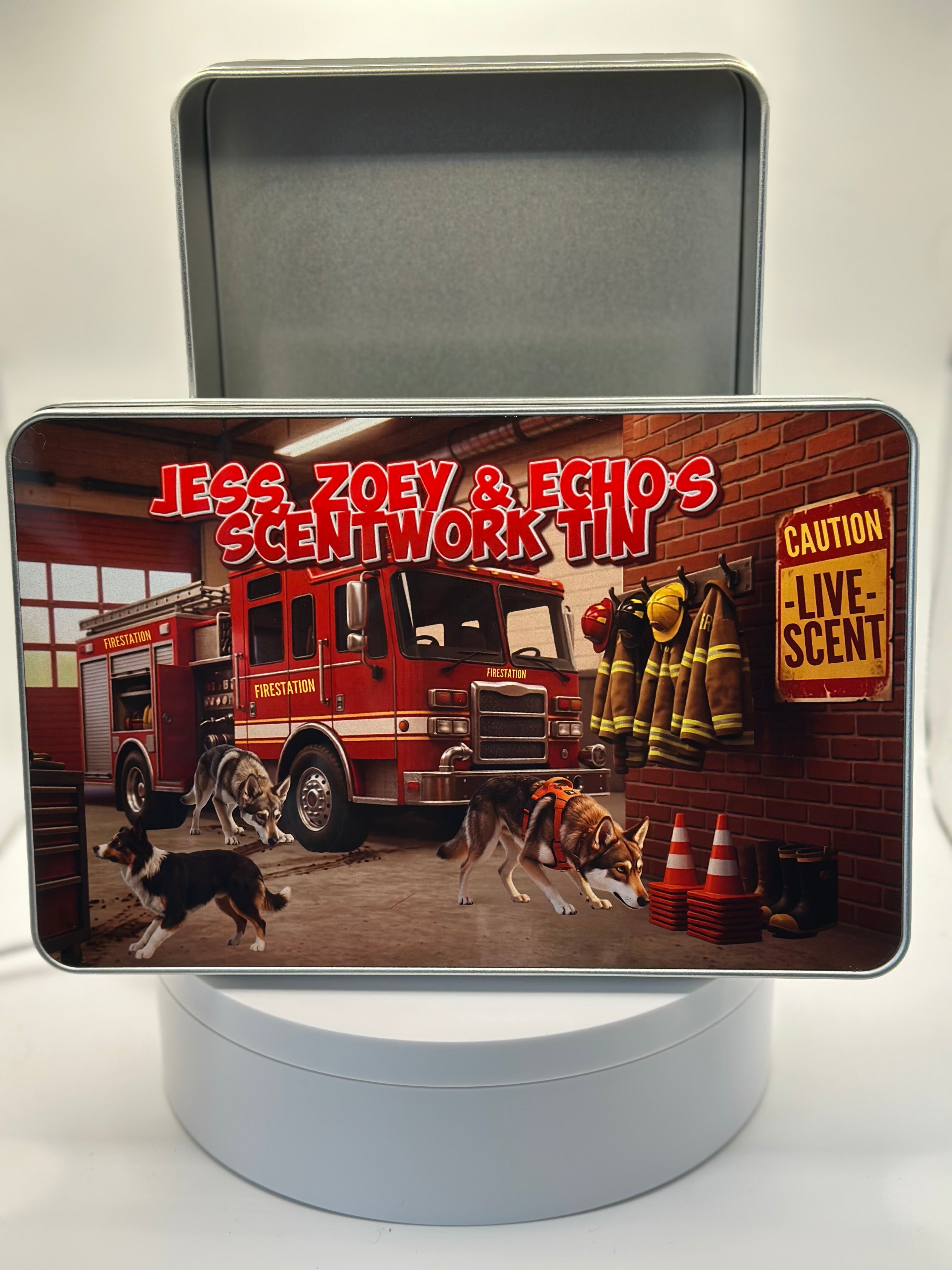 Customised Scentwork Tin