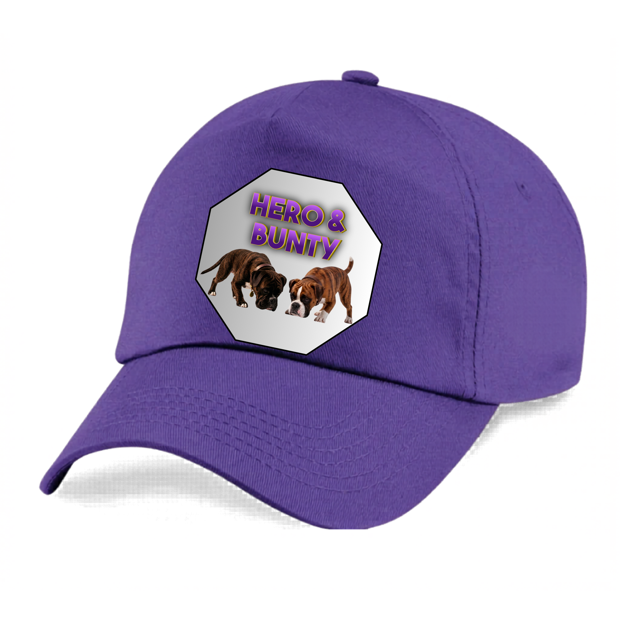 Custom Hand-Illustrated Dog Portrait Baseball Cap