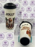 PRE-ORDER:  Christmas Dogs Travel Tumbler (16oz)